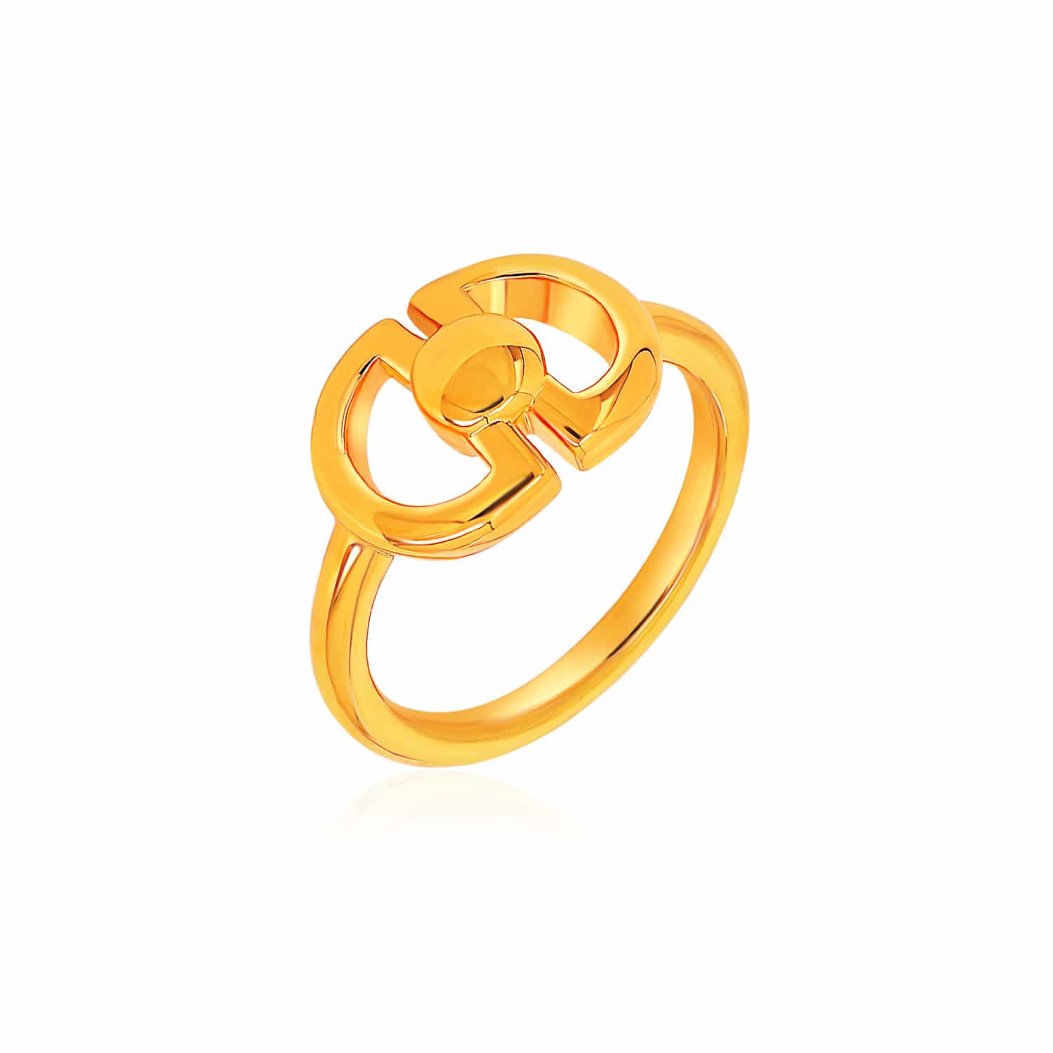 Marigold Double D 999 Pure Gold Ring | SK Jewellery