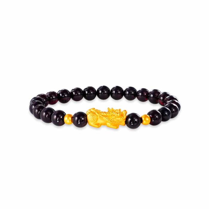 999 gold pixiu bracelet