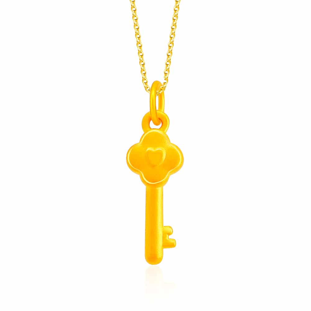 sk jewellery key pendant