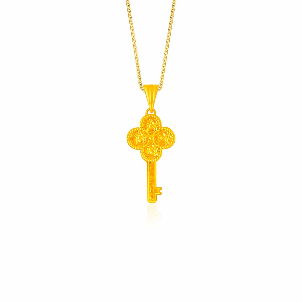 sk jewellery key pendant