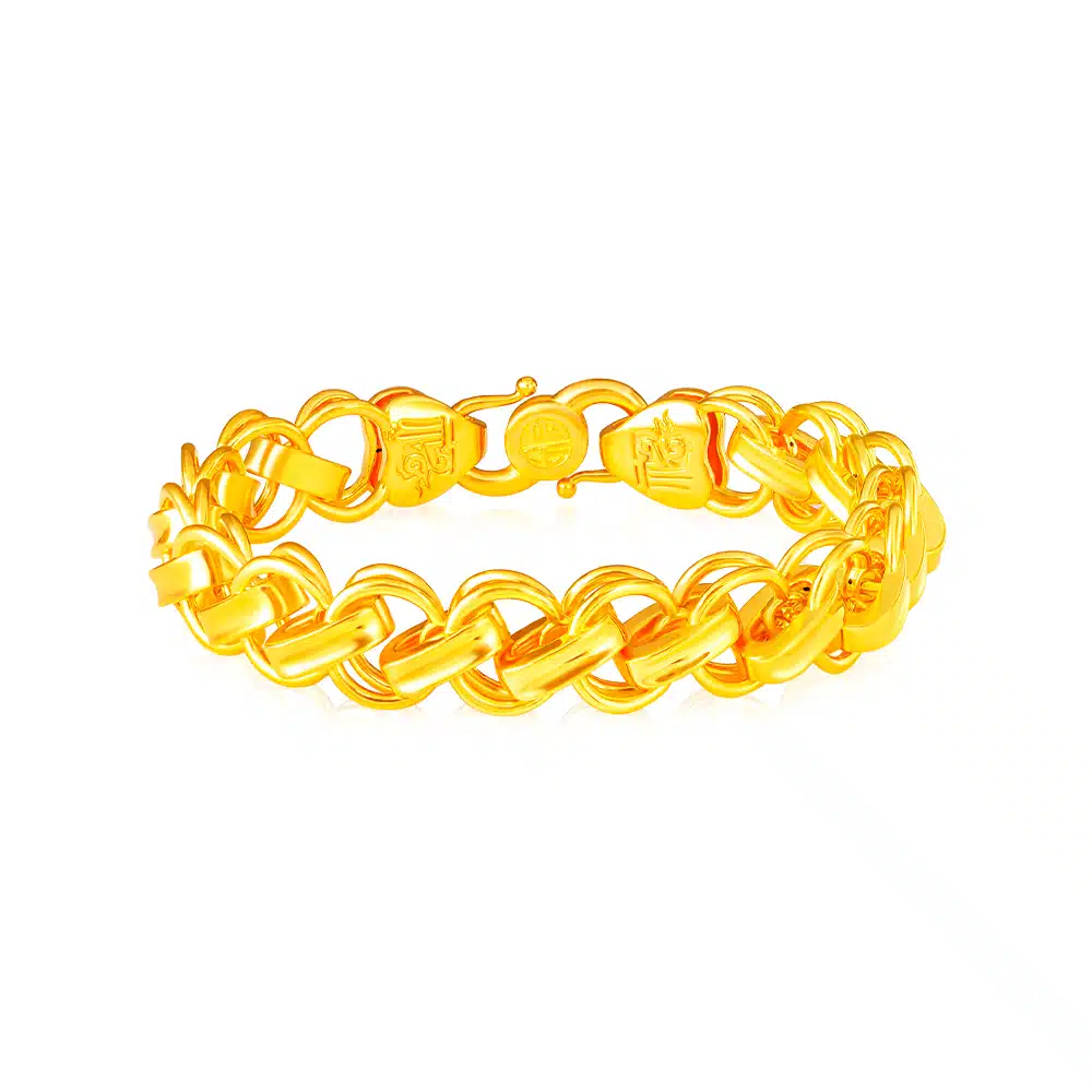 24K Pure Gold Bracelet: Ruang Khaow Design – Prima Gold Official