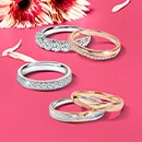 Women Wedding Bands - Mobile 130x130