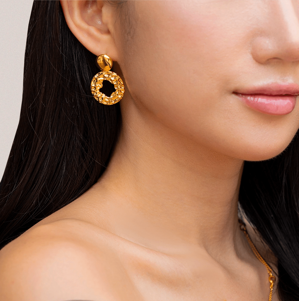 Gold Earrings